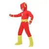 Halloween Niños Actuación Escénica Cosplay Liga de la Justicia Personaje Héroe Flash Disfraz Juego de Rol