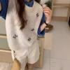 Chaleco Tejido Gouhua Hecho a Mano Chic Estilo Coreano para Mujer Otoño e Invierno 2024 Apilado Nuevo Suave Ceroso Sin Mangas