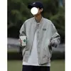 Jaqueta piloto retrô estilo americano, unissex, nova coleção de outono, roupa casual de trabalho, jaqueta de beisebol da moda
