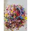 Celebración de Apertura con Confeti, Lingotes de Oro Lanzados a Mano, Papel Dorado, Lentejuelas, Papel de Aluminio, Confeti de Aluminio Electroquímico, Confeti de Fuegos Artificiales, Confeti de Ventisca