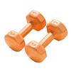 Mancuernas Deportivas Recubiertas de PVC para Mujeres, Equipo de Fitness para el Hogar, Mancuernas de Cemento para Entrenamiento de Músculos del Brazo, Mancuernas Hexagonales