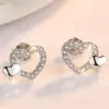Brincos de alfinete de prata esterlina cravejados de diamantes mais vendidos brincos brincos não são fáceis de moda brincos da moda Joker muitos de vendas diretas