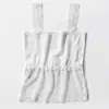 Camisola de encaje sin tirantes para mujer, ropa interior que envuelve el pecho sin almohadilla para el pecho, sexy, ahuecada, anti-correr, ligera, para verano.
