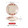 Vintage Double Happiness Hot Pot Talheres Comercial Pato Salsicha Prato de Carne Maogu Vintage Special Market Hot Pot Talheres de melamina