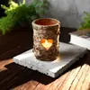 Vela Perfumada Taza Decoración de Escritorio Set de Accesorios Adornos para Taza de Vela Estilo Ins Vela de Aromaterapia Decoración de Escritorio