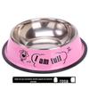 Utensílios para animais de estimação tigela de cachorro de aço inoxidável tigela para animal de estimação idoso tigela de alimentação para Teddy tigela para cachorro golden retriever local para cachorro grande atacado