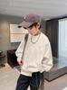 Ropa Infantil Sudadera Suave para Niños Estilo Nuevo Primavera y Otoño para Niños Mayores, Ropa de Otoño Resistente al Desgaste de Manga Larga, Elegante y a la Moda para Niños