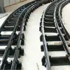 Cambiadores de vía para minería, Cambiadores de resorte manuales, Dispositivos de cambio de dirección para vagonetas de mina