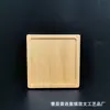 Porta-copos de Madeira Criativo Gravação a Laser de Logotipo Tapete Fixo de Isolamento Térmico Porta-copos para Cerimônia do Chá Tapete para Chá Suporte de Madeira para Chá Estilo Japonês