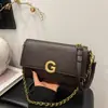 Bolso Cruzado de Cadena de Alta Gama, Elegante, Retro, Pequeño, Moderno, Versátil Bolso Cruzado Cuadrado, Bolso de Hombro Exquisito y Sencillo