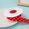 Día del Niño Cinta de Lunares Coloridos Lunares Grandes de 2.5 cm Cinta de Poliéster Hecha a Mano DIY Lazo para el Cabello Cinta Decorativa