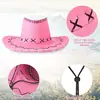 Sombrero Vaquero Occidental Transfronterizo Sombrero Vaquero Piel de Pollo Sombrero Dick Sombrero de Sol de Verano Sombrero de Jazz Escénico