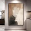 Pintura Colgante de Textura Abstracta Moderna, Pintura de Decoración de Entrada de Alta Gama, Pintura de Noche para Dormitorio de Apartamento de Hotel, Pared de Fondo de Sala de Estar