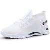 Sapatos de malha para homens, direto da fábrica, para o verão, com cadarço, respiráveis, esportivos de malha, finos, leves, para corrida