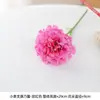 Clavel individual pequeño flor artificial telón de fondo para fotografía accesorio Colores de flores brillantes Realza la atmósfera de la imagen para fotografía de retratos