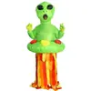 Fantasias Infláveis de Alien Abraçando Pessoa para Festa de Halloween Cosplay Adereços Engraçados Entrega Direta da Fábrica