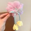 Goma para el Cabello de Flor de Tulipán para Niñas, Chongo Dulce Estilo Scrunchie, Estilo Princesa Nuevo Accesorio para el Cabello 2026