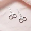 Tijeras Pequeñas Multifuncionales de Acero Inoxidable Transfronterizas Tijeras de Bordado de Belleza Recortador de Cejas y Barba En Stock Suministro Directo