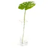 Folha de Tartaruga Fita Simulada Ramo Único Casamento Casa Decoração de Planta Verde Fabricante de Flores Artificiais de Plástico Atacado