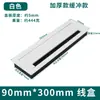 Tapa para Agujero de Cable de Escritorio con Cepillo Amortiguador, Caja de Gestión de Cables, Tapa Decorativa para Cables de Escritorio, Placa Cuadrada para Cubrir Cables de Mesa de Conferencias