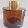 Frasco Difusor de Aromaterapia Cilíndrico Colorido em Estoque, Frasco de Perfume Quadrado Fosco Transparente 100ml, 120ml Recarregável