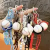Cuerda Trenzada Estilo Transfronterizo Bolso de Béisbol de Moda Llavero Colgante Estilo Deportivo Llavero de Pareja Venta al por Mayor de Comercio Exterior