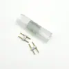 Accesorios para Tira de Luces de Alto Voltaje 220V con Enchufe con Interruptor, Perilla Reguladora, Conector Intermedio, Cable de Conexión, Sin Controlador, Enchufe Redondo Estándar Europeo