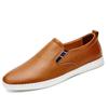 Sapatos Masculinos Primavera e Verão 2022 Sapatos Casuais tamanho plus Cross-border Sapatos Baixos de Couro Sapatos Lona Slip-on Sapatos Preguiçosos para Homens