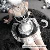 Lin Linting Lingerie Sexy Vestido de Empregada Doméstica Uniforme Cosplay Lace V Profundo Oco Terno Cabelo