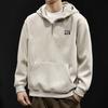 Moletom com Capuz e Meio Zíper Masculino 2025 Novo Primavera e Outono Roupas Pesadas Marca da Moda Masculino plus size Jaqueta Masculina Primavera