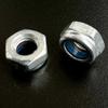 Porcas Antivibração M6/M8, Fixadores Galvanizados Brilhantes para Equipamentos Mecânicos, Conjunto de Parafuso e Porca de Conexão, em Estoque