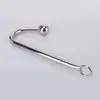 BDSM Brinquedo Sexual Europeu e Americano Coleira de Puxar Corrente de Tração Metal Aço Inoxidável Gancho Anal Gancho Anal Plug Anal Posterior Divertido