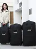 Bolsa de bagagem dobrável universal com rodas, bolsa de transporte aérea 158, super grande capacidade, bolsa de viagem para estudo no exterior