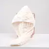 Toalla de pelo personalizada de secado rápido, toalla triangular suave y absorbente de fibra de carbón de bambú, gorro de ducha engrosado, venta al por mayor del fabricante, secado rápido disponible