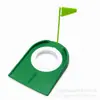 Fabricantes fornecem placa de plástico para putter de golfe, placa de prática, exercitador de putter verde GOLF