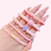 Anillo grande colorido Banda de goma para el cabello para niños Banda para el cabello para niñas Accesorios para el cabello de bebé de Corea del Sur Banda para el cabello Lazo para el cabello Goma
