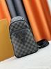 26 Años m L Riñonera para Hombre Bolso de Pecho Bolso Cruzado de un Solo Hombro Bolso Mensajero Bolso de Mano Bolso de Cuero para Mujer Retro Europeo y Americano
