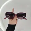 Novos Óculos de Sol da Moda Estilo Influenciador Óculos de Sol Femininos Gatinho Alta Costura Óculos Estilo Ins
