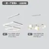 Lustre Minimalista para Restaurante Designer Combinação Criativa Lâmpadas para Sala de Jantar Pós-moderno Simples Mesa de Jantar Bar Lâmpadas LED