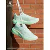 Tênis de Corrida Jordan Mesh Feminino Verde Menta Sola Grossa Aumenta Altura Verão 2026 Leve Tênis Esportivo Casual Feminino