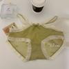 Calcinhas Sexy de Renda Estilo Japonês para Mulheres, Meninas, Estudantes, Respiráveis e Confortáveis, Tanga com Borda de Renda Cruzada, Estilo Fino no Atacado