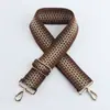 Correa de Hombro Jacquard de Poliéster Más Vendida 5cm Doble Cara Lunares Correa Ancha Ajustable Accesorios para Bolsos de Mujer Correa Versátil