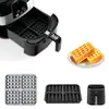 Tapete Pequeno Quadrado para Assar Waffle Molde de Silicone para Assar Revestimento Antiaderente Silicone Reutilizável
