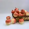 Fábrica Fuente de Manzana Simulada Venta al por mayor Modelos de Frutas y Verduras Simuladas Manzana Roja Manzana Verde Manzana Amarilla Decoración del Hogar Exhibición