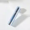 Botella dispensadora de perfume de 10 ml con recarga directa inferior, Botella rociadora autocebante, Botella de perfume de plástico con pulverizador y prensa de aluminio