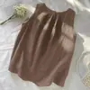 Camisola de Algodón y Lino para Mujer, Top Artístico Retro de Algodón y Lino, Versátil Casual Adelgazante 2025 Nuevo Suelto Adelgazante