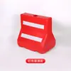 Caballo de Agua Pequeño de Plástico Barrera de Mano Bolardo de Aislamiento Reflectante Rojo y Blanco Valla de Seguridad para el Tráfico en Carreteras de Construcción Municipal