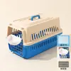 Caja de Aire para Mascotas para Gatos, Tamaño Grande, Portátil para Montar en Coche, Viaje Facturado, Gato y Perro Mascota, Suministros para Mascotas