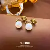 Brincos de Clipe Elegantes e Luxuosos para Bobina de Mosquito para Mulheres Sem Furos nas Orelhas, Brincos de Moda Exquisitos e Versáteis, Brincos Personalizados de Alta Qualidade para Atacado