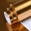 Pegatina de Superficie de Espejo Engrosada Pegatina Instantánea Publicidad Grabado Plata Clara Plata Papel Tapiz Autoadhesivo Tienda de Ropa Sala de Transmisión en Vivo Pegatina de Fondo